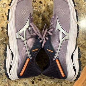Mizuno Women's Running Shoes - Purple and Silver